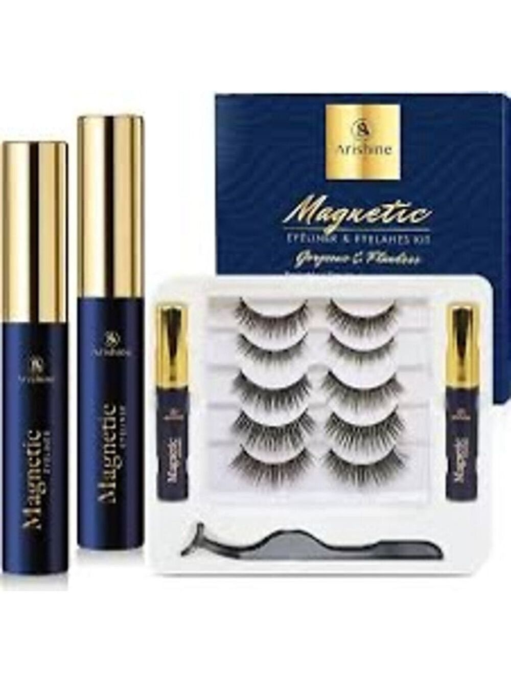 Arishine Magnetic Eyeliner & Eyelashes Kit NIB